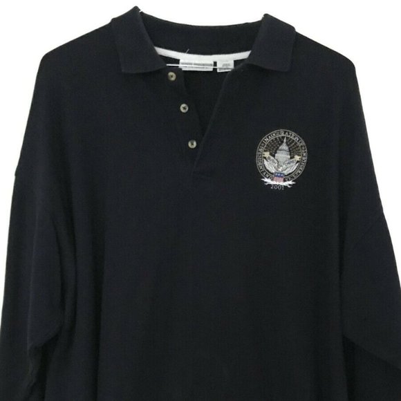 😍Inauguration 2001 Bush Cheney LS Jersey XL - Picture 2 of 5